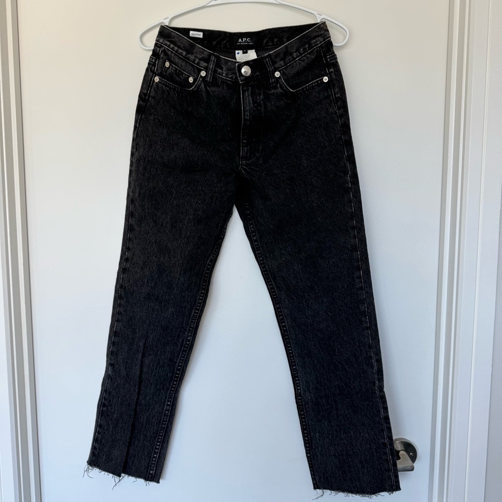 A.P.C. Women's Dark Denim Straight Leg Jeans